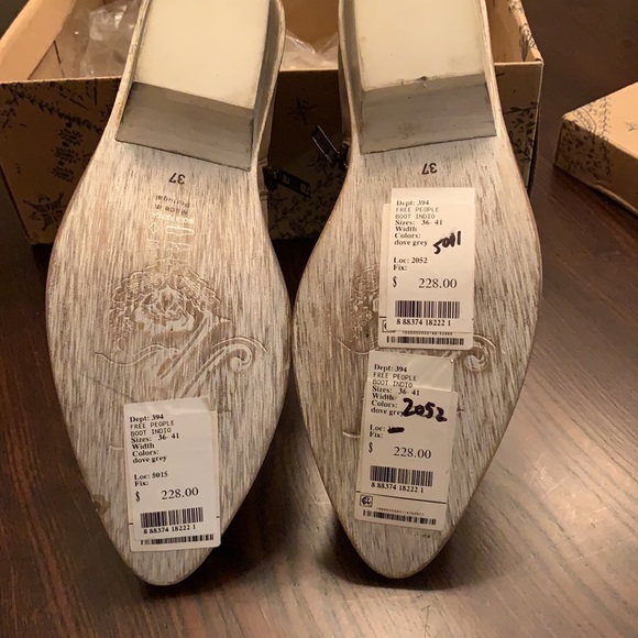 Free People Booties Size 7 New - Picture 6 of 7